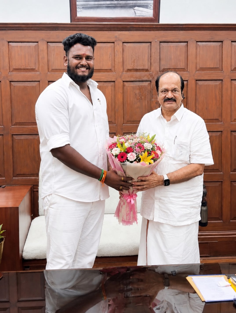 Speaker of Tamil Nadu Legislative Assembly J. C. D. Prabhakar